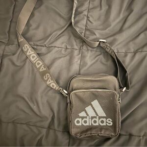 Adidas Black Belt Bag with Logo